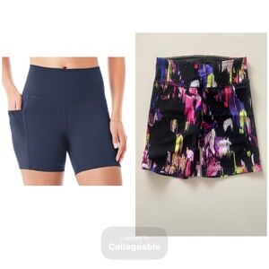 Calvin Klein multicolor Women's Bike Shorts and members mark navy blue